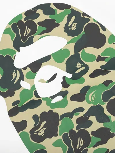 A Bathing Ape Logo-patch T-shirt In White