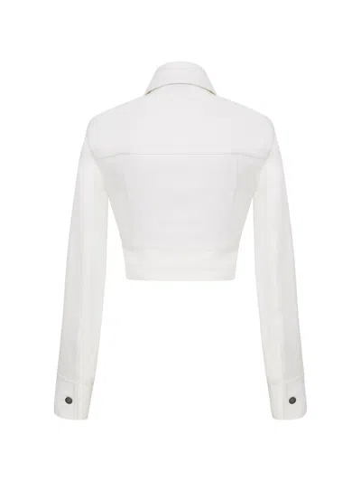 Adam Lippes Dante Jacket In White