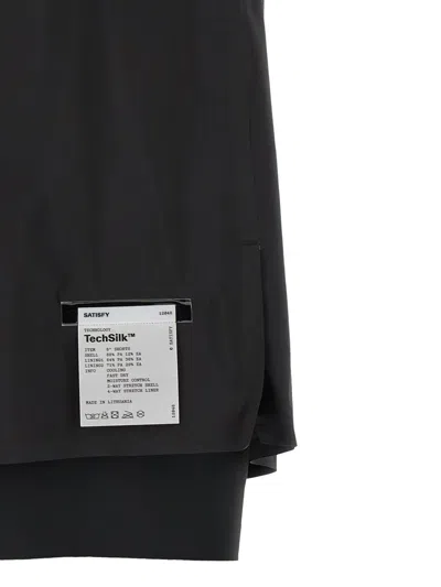 Satisfy Techsilk™ Bermuda And Short Black In Black
