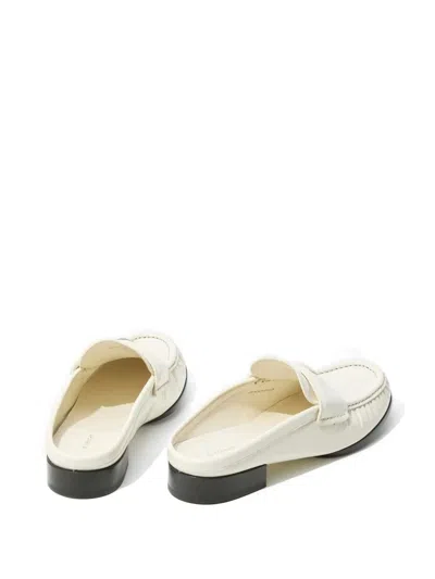 Givenchy 4g Logo-plaque Mules In White