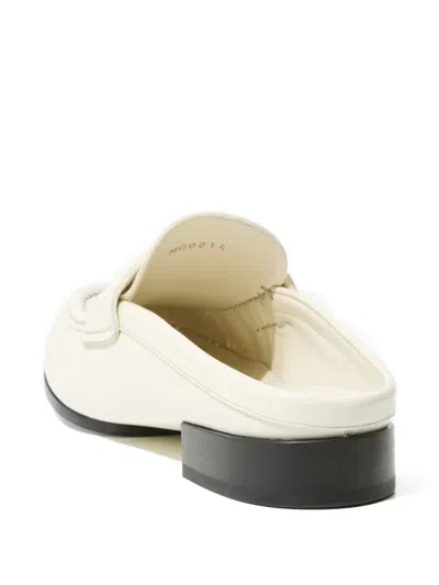 Givenchy 4g Logo-plaque Mules In White