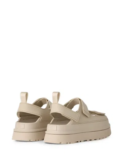 Ugg Goldenglow Touch-strap Sandals In Neutral