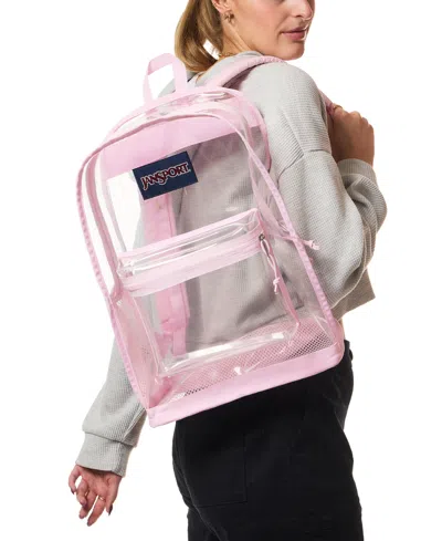 Jansport Clear Pack Medium Backpack In White