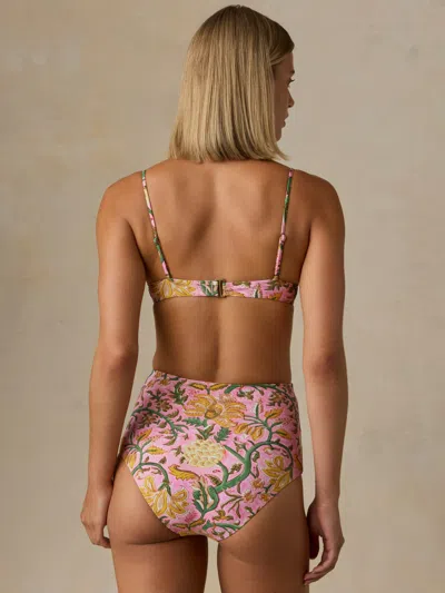 Faherty Soleil Bottom In Pink
