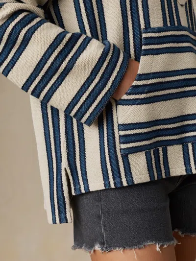 Faherty Baja Hoodie In Multi