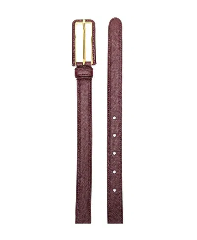 Prada Adjustable Buckled Belt In Red