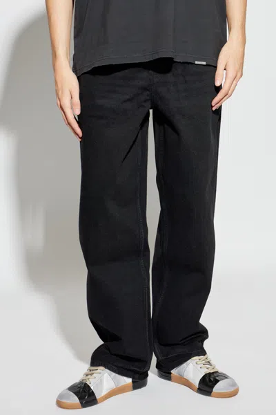 Represent Belt Loop Denim Trousers In Black
