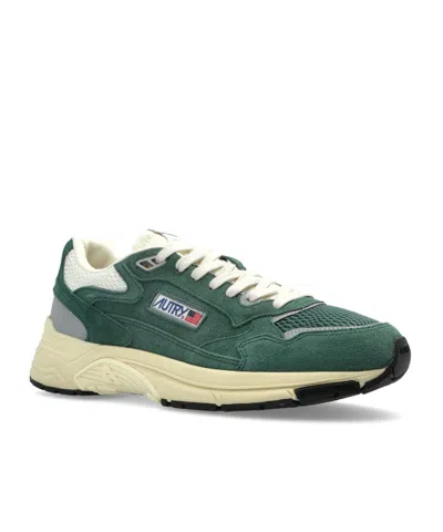 Autry Hyperway Low Sneaker In Green