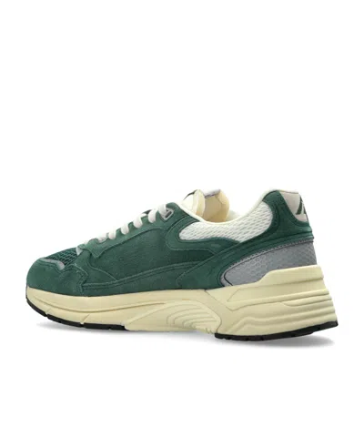 Autry Hyperway Low Sneaker In Green