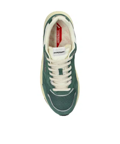 Autry Hyperway Low Sneaker In Green