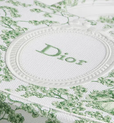 Dior Medium  Book Tote With Strap In Multi