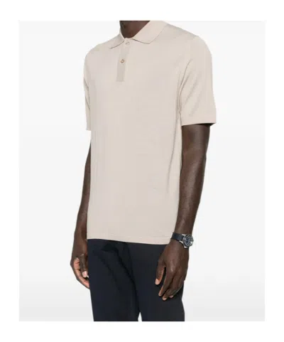 Samsoe & Samsoe Short-sleeved Polo Shirt In Multi