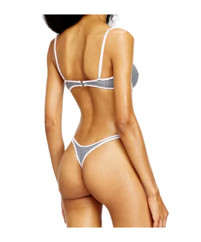 Diesel D-wire D-core Bikini Top In Gray