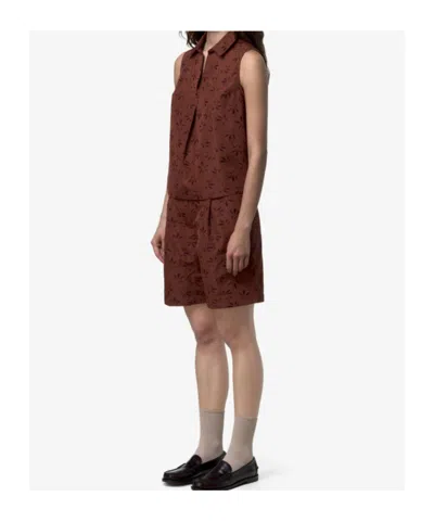 K-way Sleeveless Jacquard Top In Multi