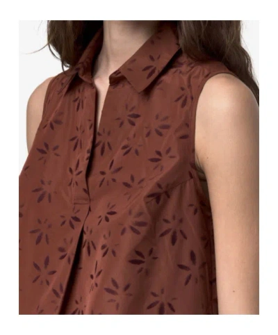 K-way Sleeveless Jacquard Top In Multi