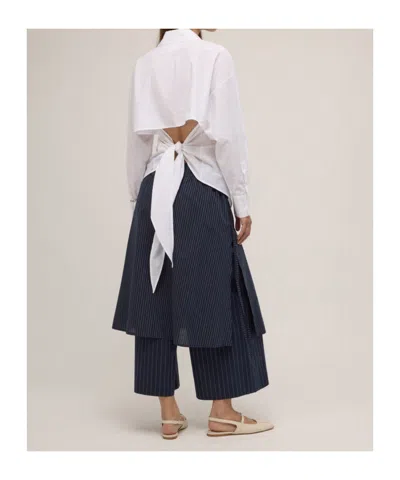 Ottod'ame Long-sleeved Shirt In Multi