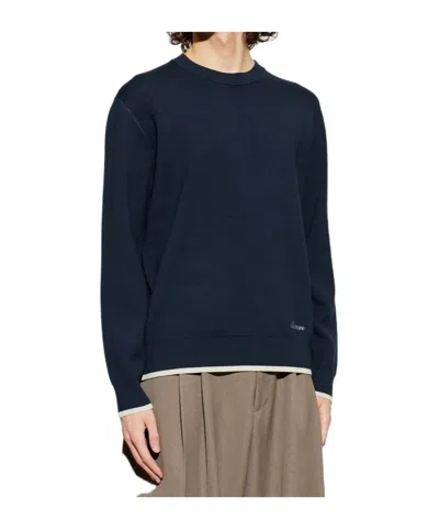 Samsoe & Samsoe Sarico Crew-neck Sweater In Blue