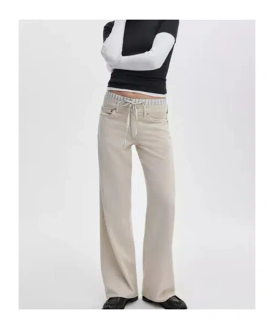 Rag & Bone Belt Loop Jeans In Gray