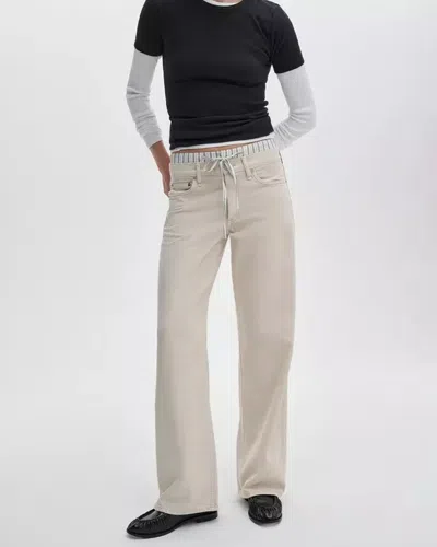 Rag & Bone Belt Loop Jeans In Gray