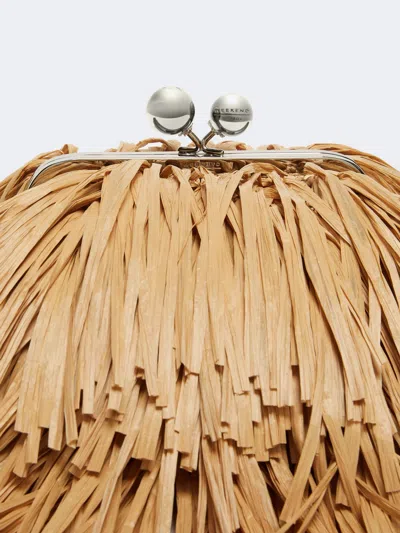 Weekend Max Mara Pasticcino Small Shoulder Bag In Pattern