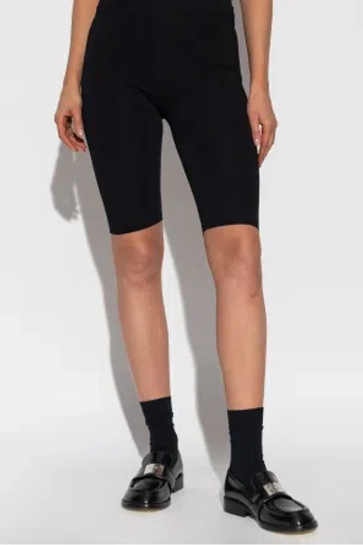 Entire Studios Ribbed Shorts In Black
