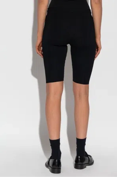 Entire Studios Ribbed Shorts In Black
