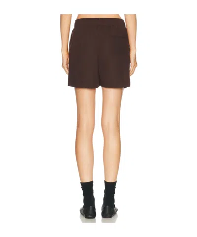 Entire Studios Drawstring Shorts In Brown