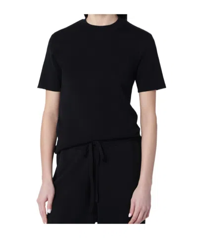 Entire Studios Essential Cotton Mini T-shirt For Women In Black