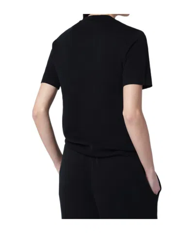Entire Studios Essential Cotton Mini T-shirt For Women In Black