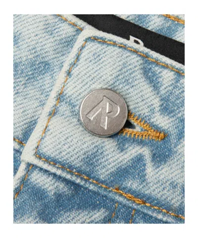 Represent Painted Jeans In Blue