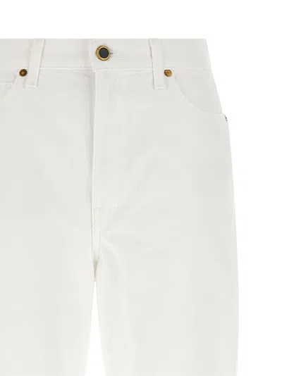 Khaite 'danielle' Jeans In Multi