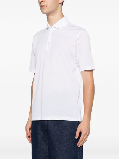 Ferrante Polo Bott Mm In White