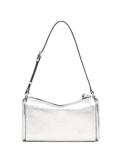 Marc Jacobs Scene Small Leather Shoulder Bag In Silver