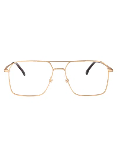 Carrera Rectangle-frame Glasses In Gold