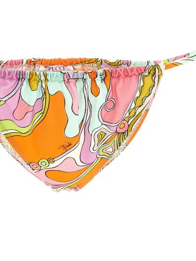 Pucci Orchidee Beachwear Multicolor In Multi