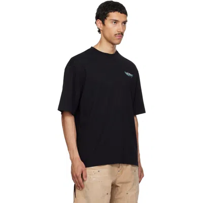 Off-white Off White Motif T-shirt In Black