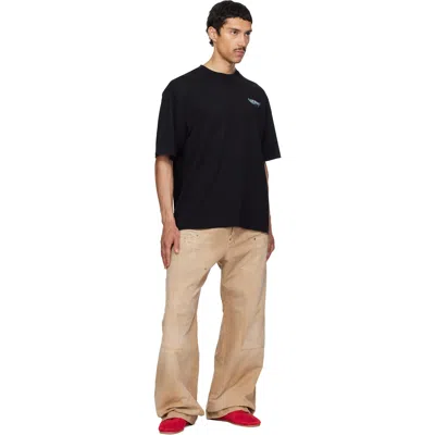 Off-white Off White Motif T-shirt In Black