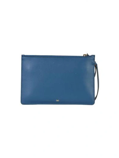 Shop Anya Hindmarch Raimbow Zip-top Pouch In Multicolor