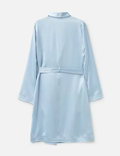 La Perla Silk Robe In Brown