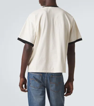 Versace Printed Cotton-jersey Regular T-shirt In Animal Print