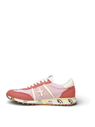 Premiata Sneakers Pink In Multi