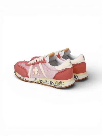 Premiata Sneakers Pink In Multi