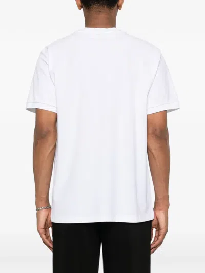 Balmain University Contrast T-shirt In White