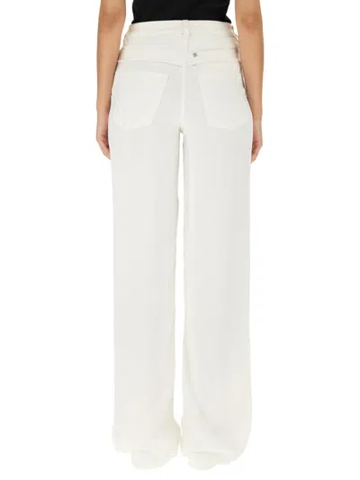Givenchy Oversized Denim Jeans In White
