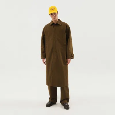 1989 Studio Single Breasted Coat In Brown