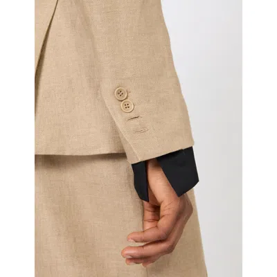 Max Mara Mxsfionda Jacket Camel In Neutral