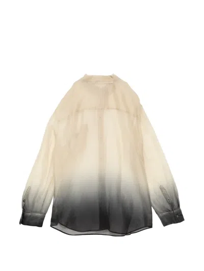 Jnby Gradient-effect Shirt In Multi