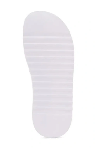 Floopi Terry Platform Slide Sandal In Multi