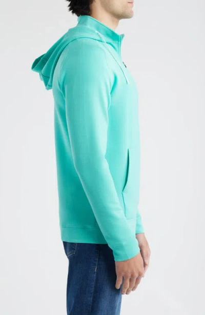 Swannies Jonathan Hooded Quarter Zip Performance Pullover In Multi