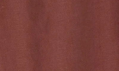 Union Pacifica Linen Blend Pull-on Pants In Brown